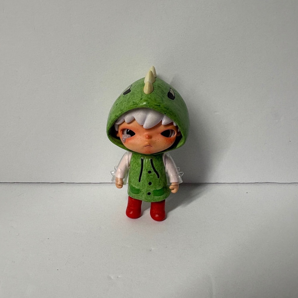 Pop Mart Hirono The Other One Amnesia Vinyl Figure Art Toy Green Dinosaur